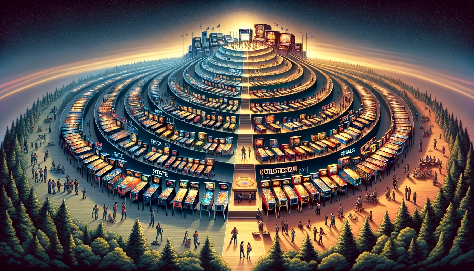 TAPP special event tournament in progress